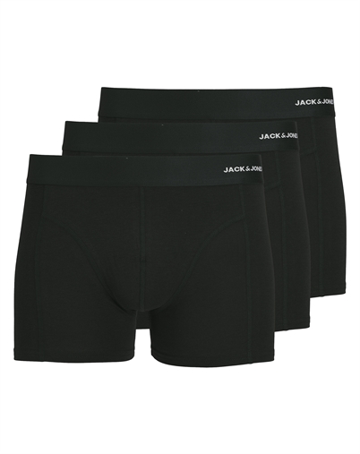 Jack & Jones - JACBasic Bamboo Trunks 3er Pack - Schwarz